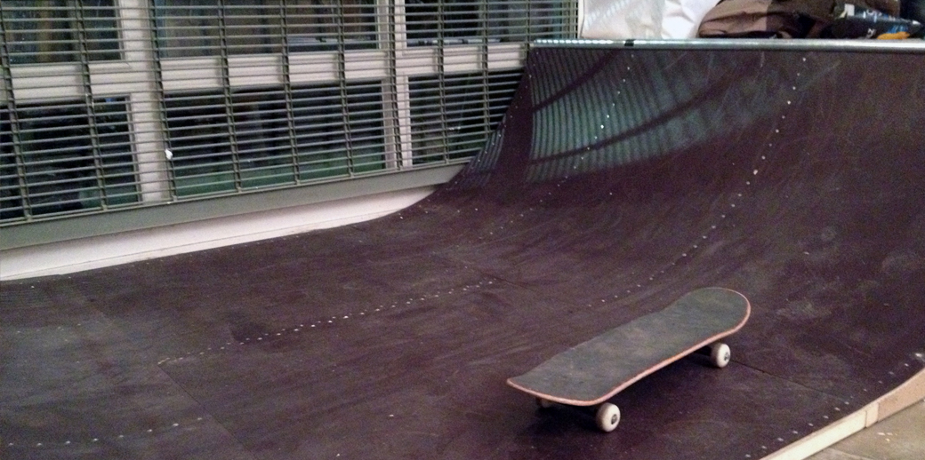 				The mini-ramp				